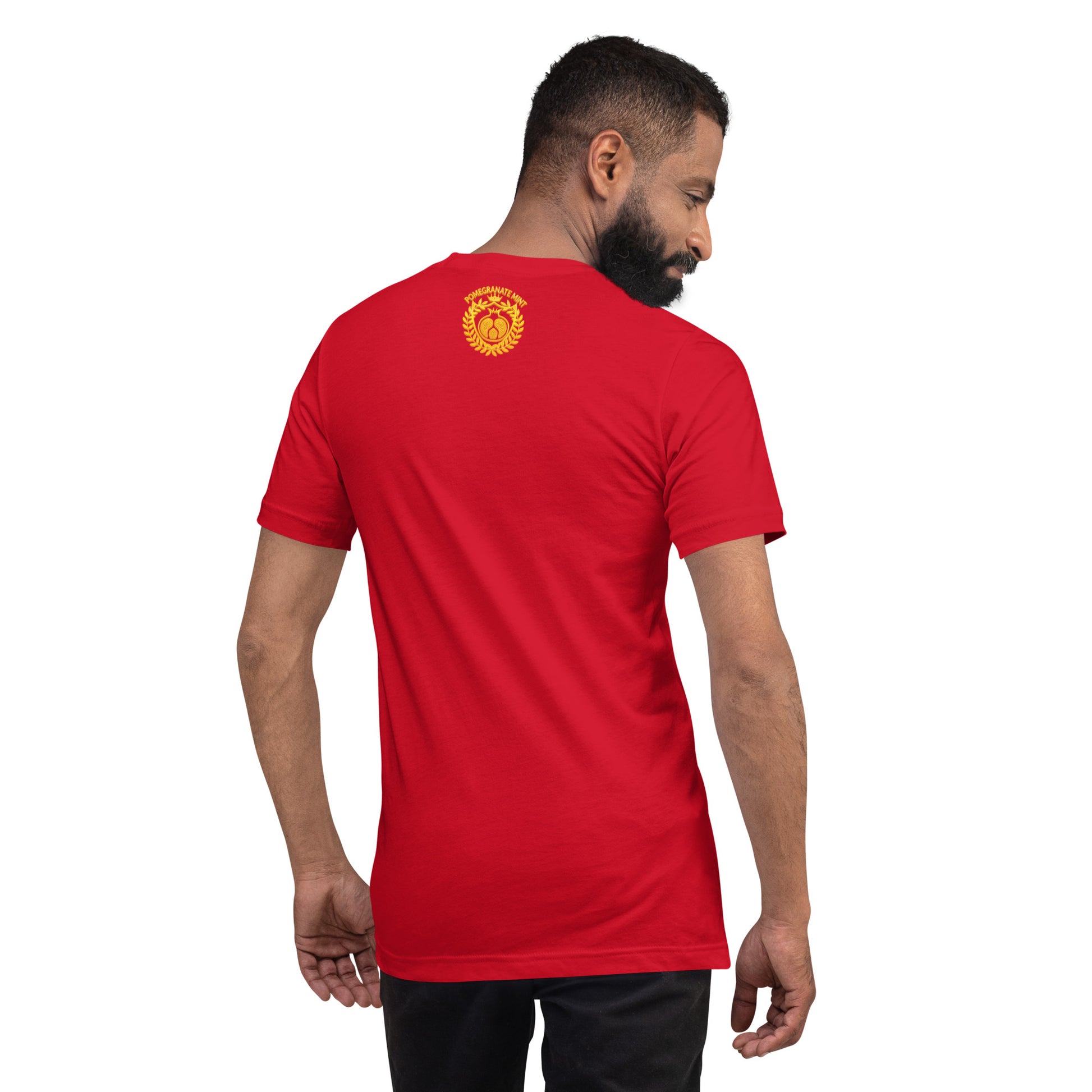 Armenian Genocide Memorial T-shirt | Sassounsi Davit Statue | Unisex Graphic Tee | April 24th, 2025 | Pomegranate Mint (Eastern) Pomegranate Mint